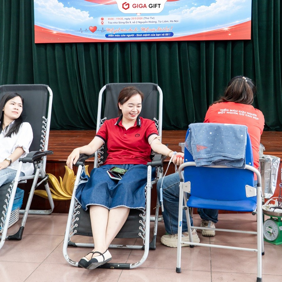 quà tặng hiến máu