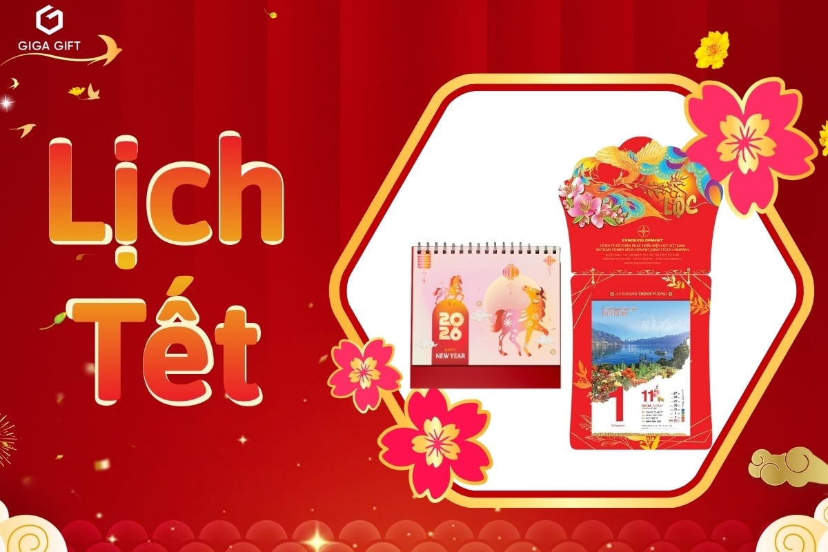 Lịch Tết&nbsp; Là Món Quà Thương Hiệu Bất Hủ Của Mọi Doanh Nghiệp