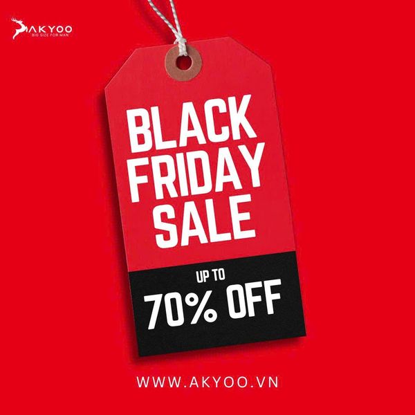 Sale Black Friday tại AKYOO - Giảm đến 70%