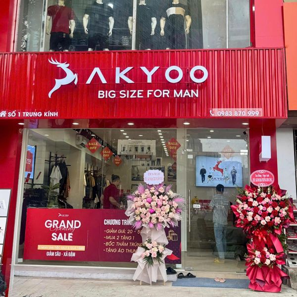 Cửa hàng đồ nam big size AKYOO