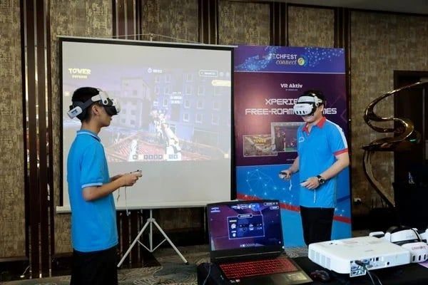 sinh viên HPU Trải nghiệm sáng tạo và học hỏi tại International Techfest Connect 5+