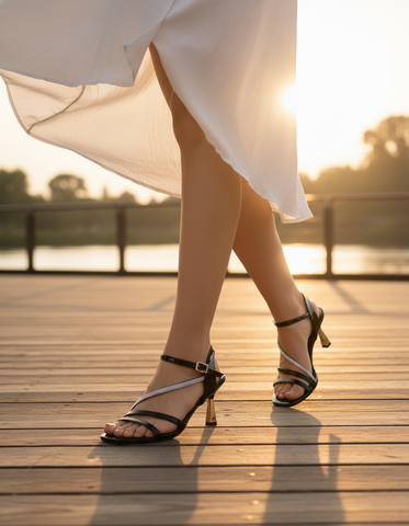 Sandal quai mảnh tối giản