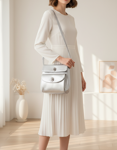 Túi xách mini - váy xếp li
