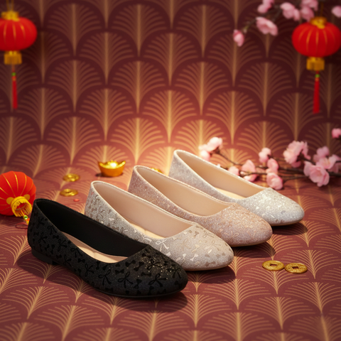 Các kiểu giày nữ diện Tết được nàng yêu thích