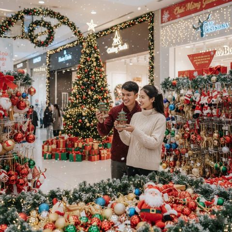 Tham gia chợ Noel