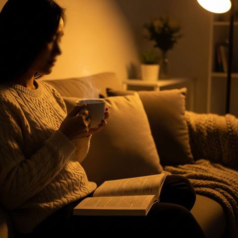 Khoảnh khắc nghỉ ngơi nhẹ nhàng trong những ngày cuối năm