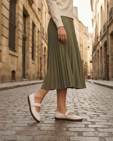 Giày búp bê nữ – Nét nữ tính dịu dàng