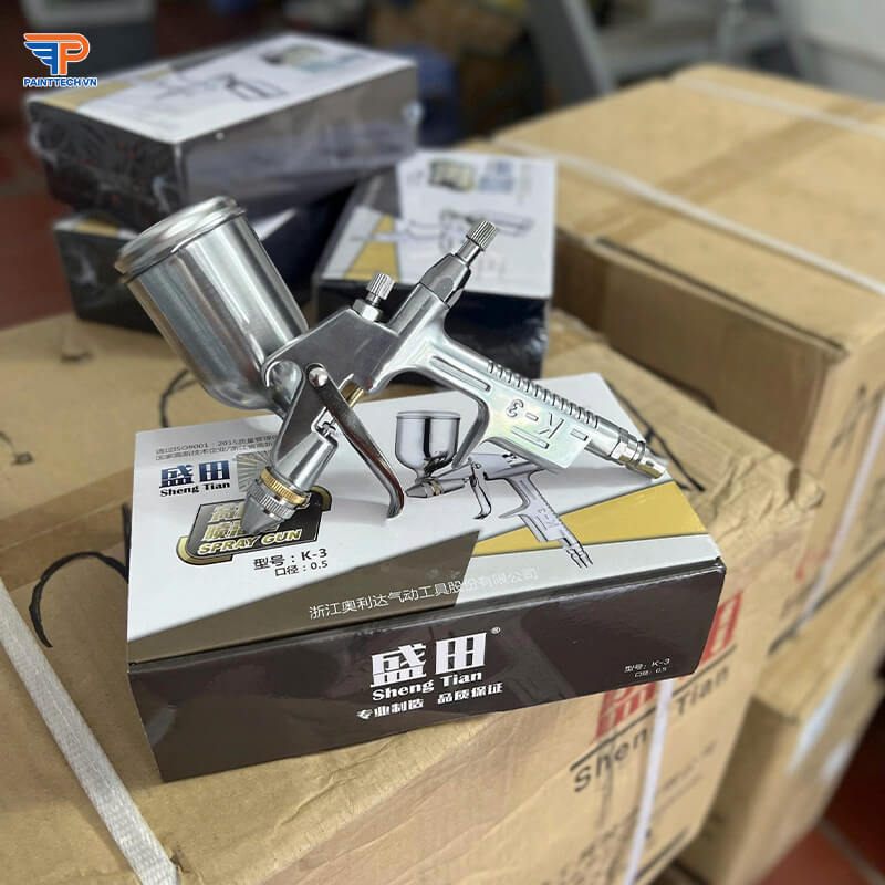 so sánh súng phun sơn minh K3 và súng phun sơn mini R2