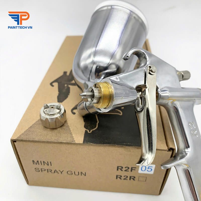 so sánh súng phun sơn minh K3 và súng phun sơn mini R2