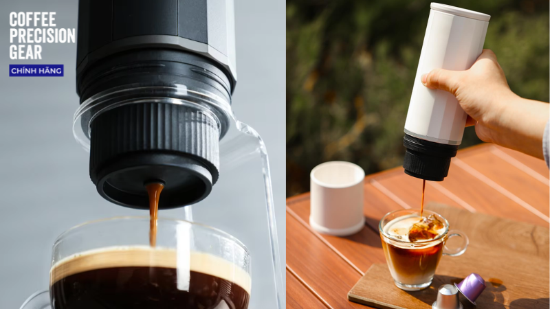 máy pha cà phê cầm tay