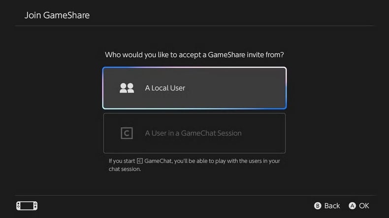 Chia sẻ game nội bộ qua GameShare