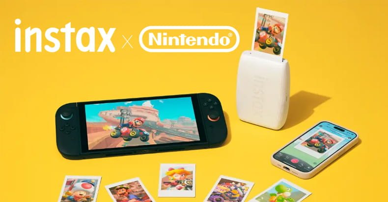 hướng dẫn in hình game nintendo bằng máy instax