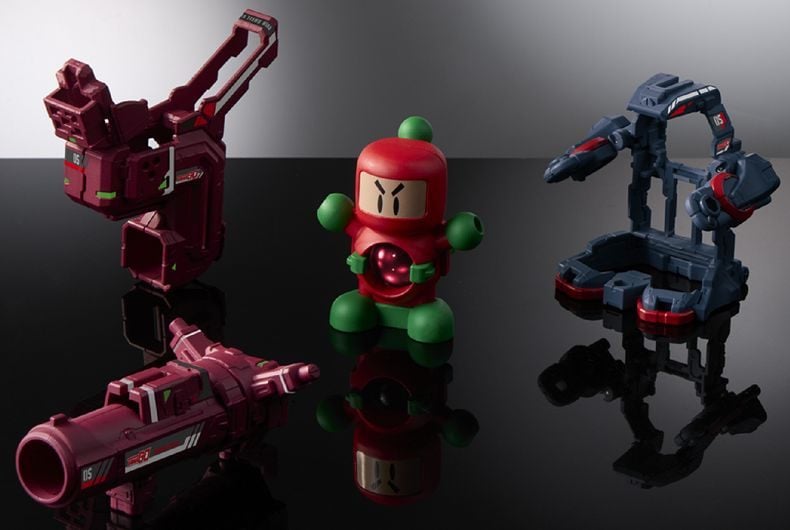 custom phụ kiện robo bắn bi b-daman t-spark