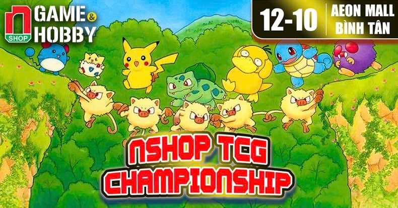[12-10] TCG Playday x Pokemon TCG Championship - Aeon Bình Tân cùng nShop