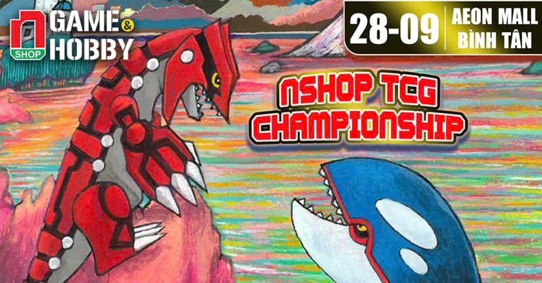 [28-9] Pokemon TCG Championship - AEON Mall Bình Tân cùng nShop
