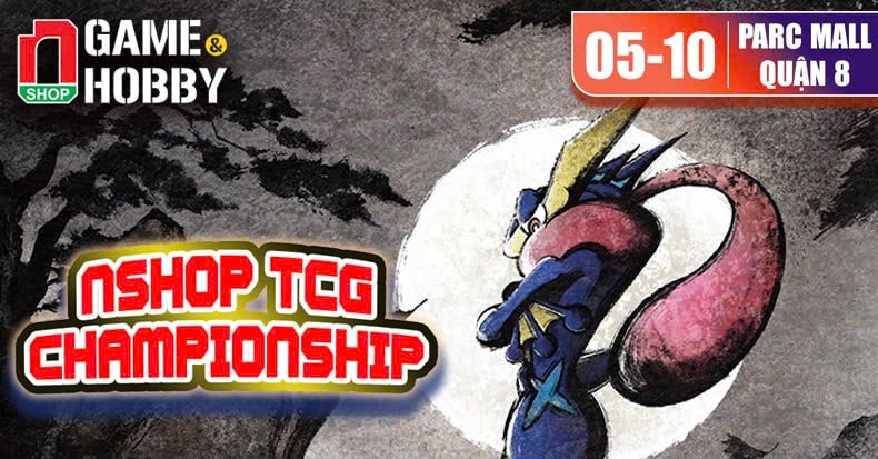 [5-10] TCG Playday x Pokemon TCG Championship - Parc Mall Q.8 cùng nShop