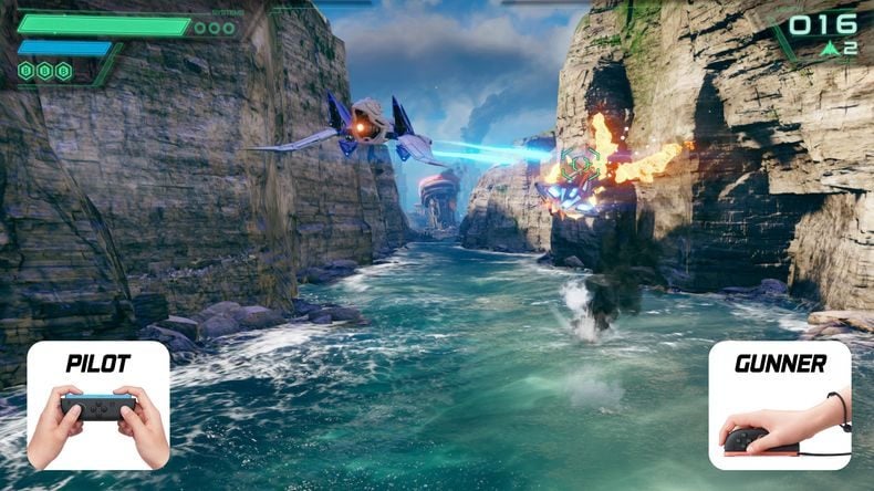 game bắn máy bay Star Fox nintendo switch 2