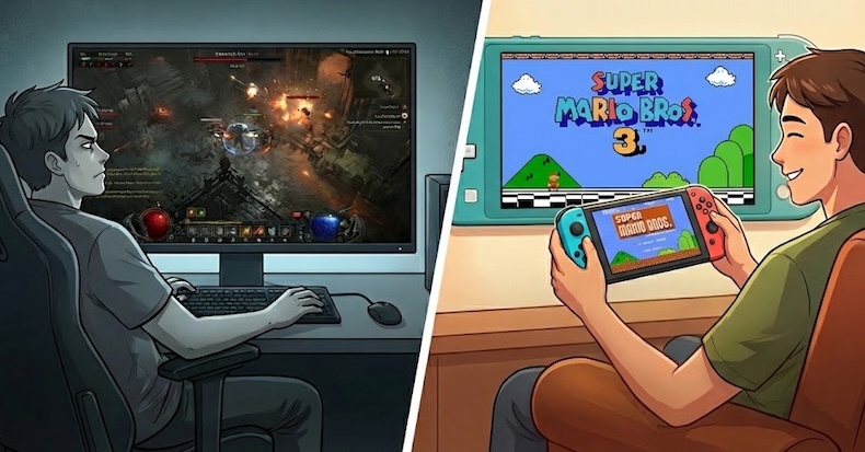 game aaa đã dần nhàm chán hay chỉ là chúng tay thay đổi nintendo switch 2 nshop