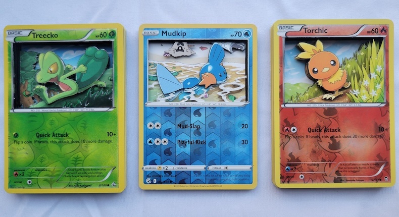 Khung Tranh Pokemon 3D (Shadowbox Art)