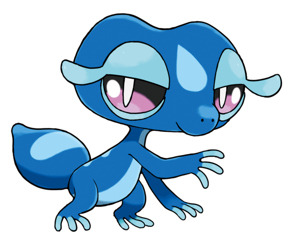 Gecqua starter Pokemon Winds and Waves