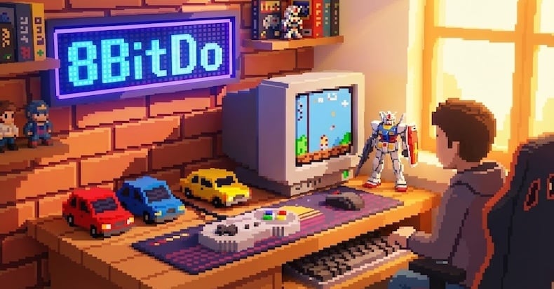decor góc gaming nshop yêu retro
