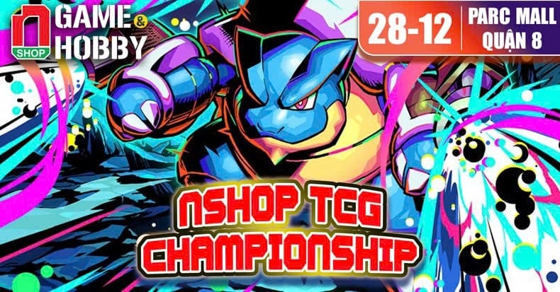 [28-12] TCG Play Day x Pokemon TCG Championship - Parc Mall Q8 cùng nShop