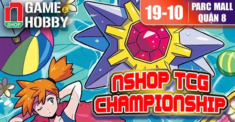 [19-10] Pokemon TCG Championship - Parc Mall Q8 cùng nShop