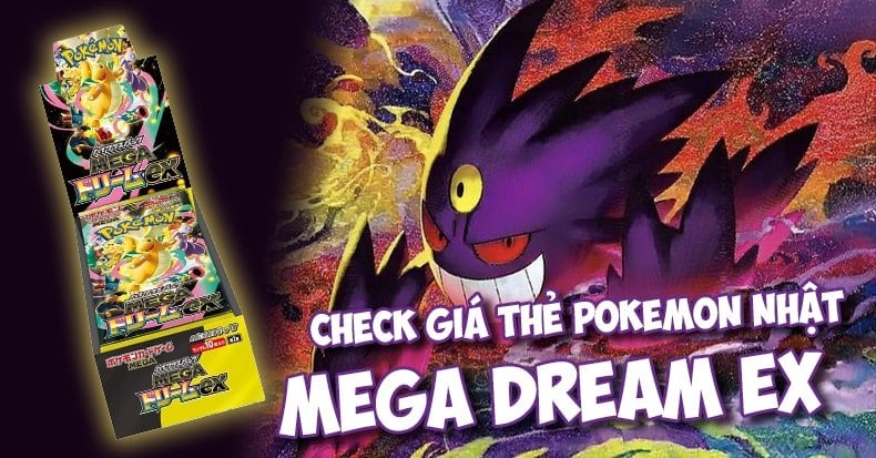 check giá thẻ pokemon nhật Mega Dream ex TCG M2a