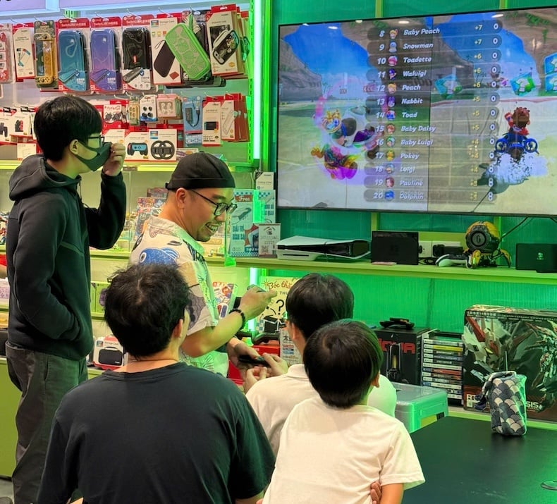 địa điểm vui chơi nshop sc vivocity q7