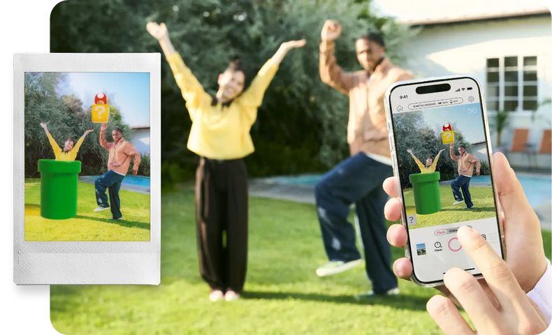 chỉnh hình siêu đẹp với ứng dụng chụp hình instax