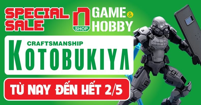 khuyến mãi kotobukiya nshop tặng quà