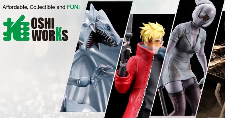 OSHI WORKS là gì? Dòng figure mới của Kotobukiya
