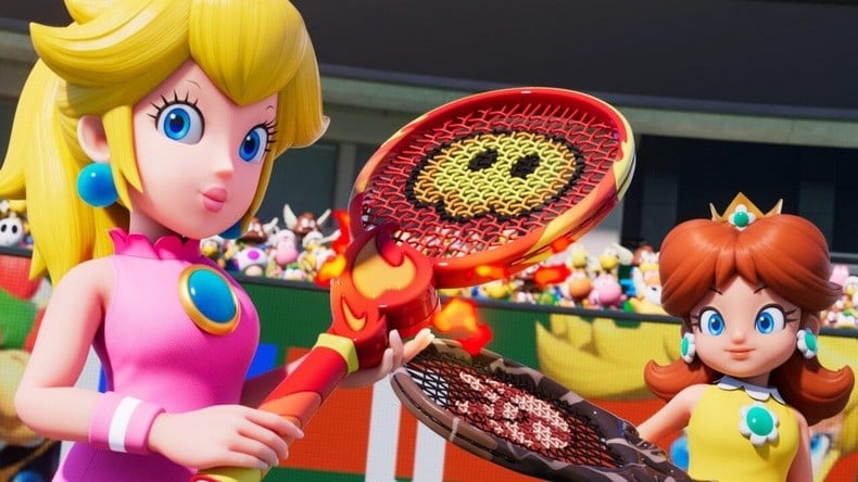 Mario Tennis Fever còn có hàng loạt các tính năng hành động mạnh mẽ