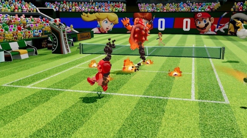 Với chế độ Trial Tower mode, người chơi có dịp thử thách kỹ năng tennis