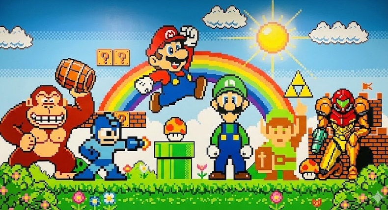 Trở lại tuổi thơ: Tìm về sự giản đơn cùng Game Retro