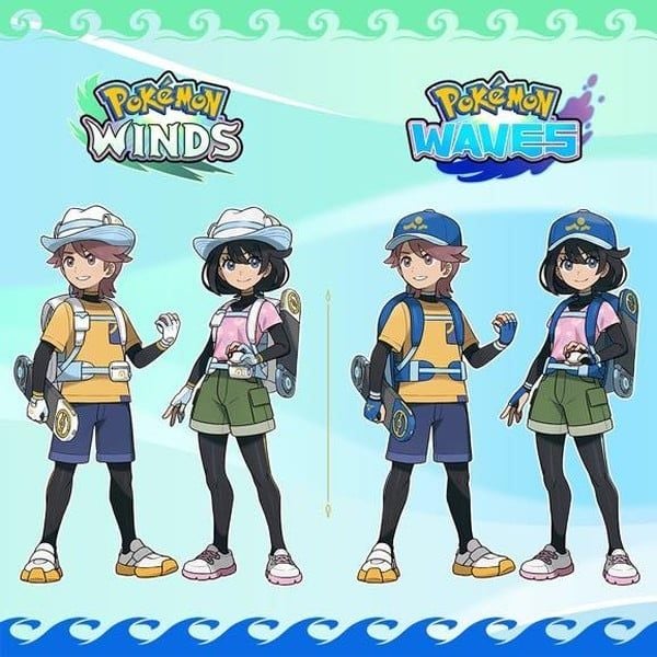 nhân vật Pokemon Winds and Waves