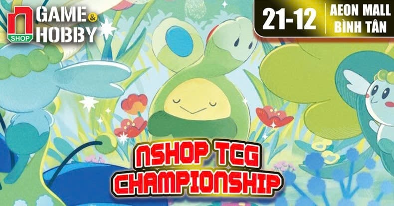 [21-12] Pokemon TCG Championship - AEON Mall Bình Tân cùng nShop