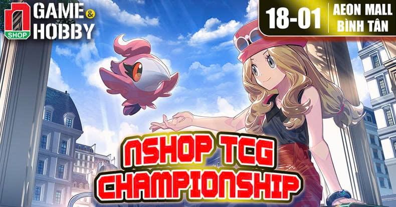 [18-1] TCG Play Day x Pokemon TCG Championship - Aeon Mall Bình Tân cùng nShop
