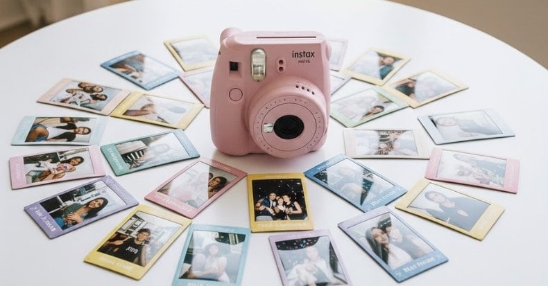 may-anh-instax-mini-12-blossom-pink-va-film-vien-mau-pastel-nshop