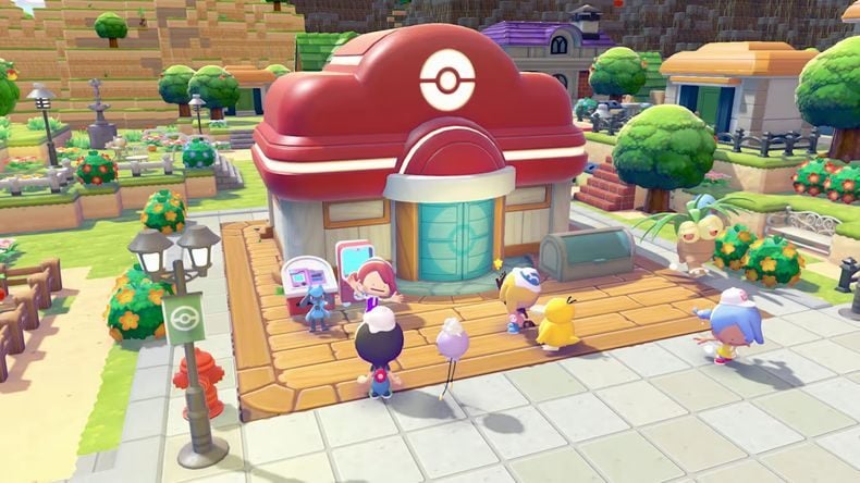 cách chơi nhiều người trong Pokemon Pokopia Nintendo Switch 2