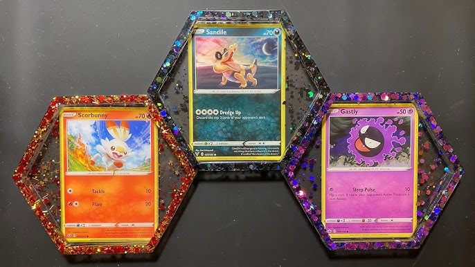 Miếng Lót Ly Nghệ Thuật (Pokemon Coasters)