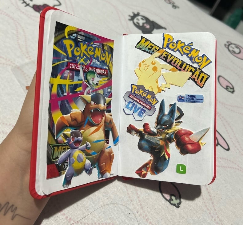 Trang Trí Sổ Lưu Niệm (Pokemon Junk Journal)