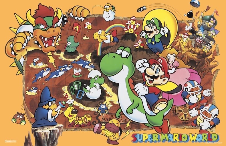 Super Mario World (Hệ máy SNES)