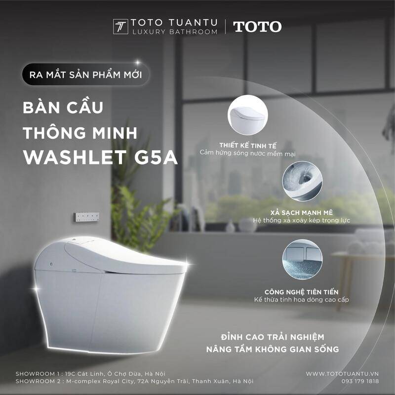 Kích thước bồn cầu treo tường