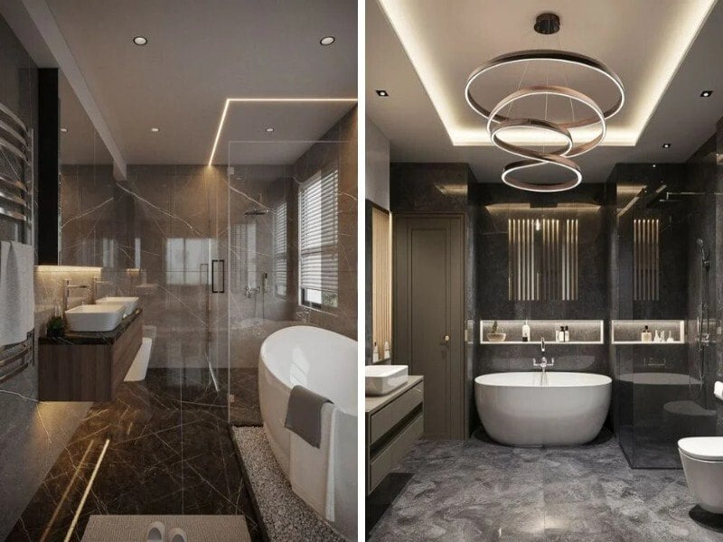 mẫu phòng tắm toto