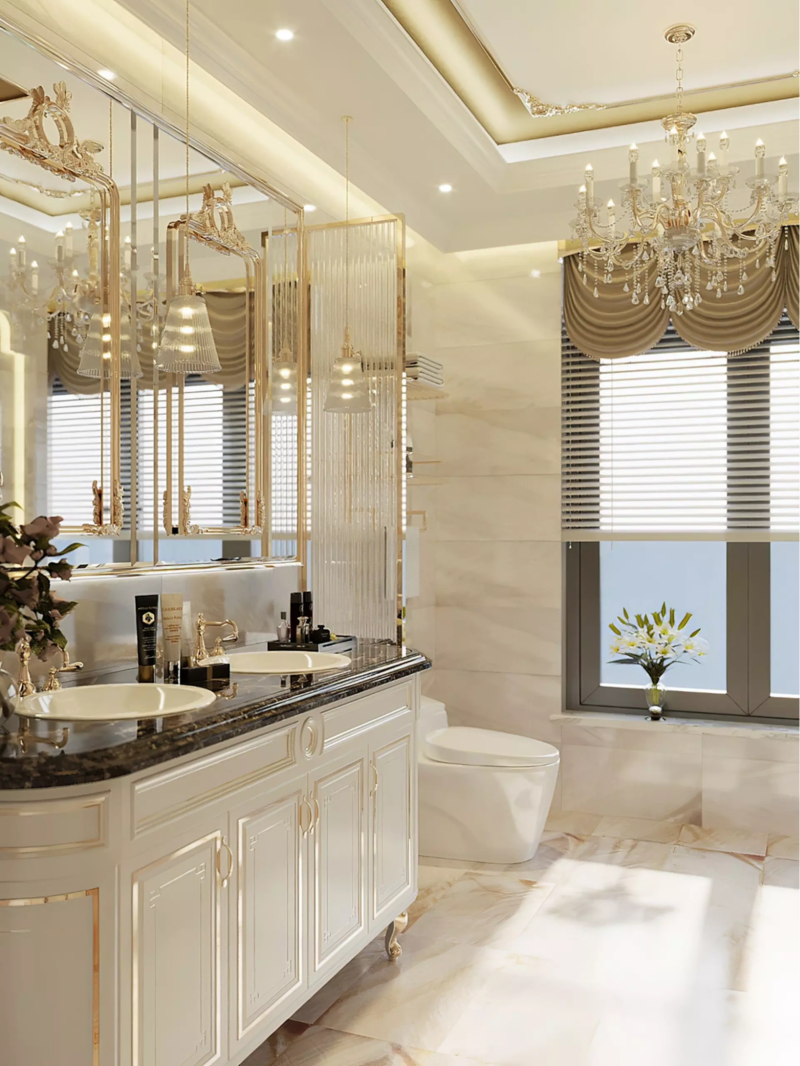 thiết kế phòng tắm cao cấp