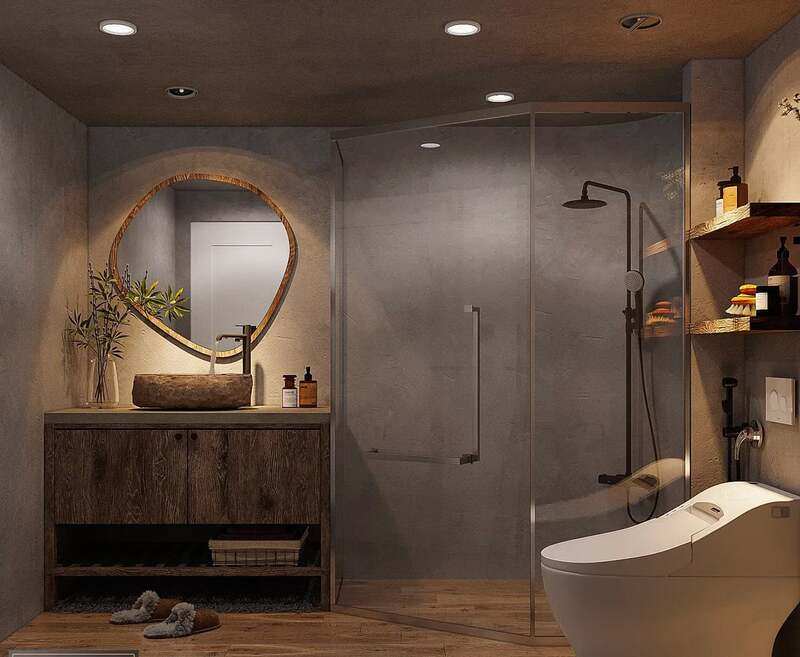 thiết kế phòng tắm cao cấp