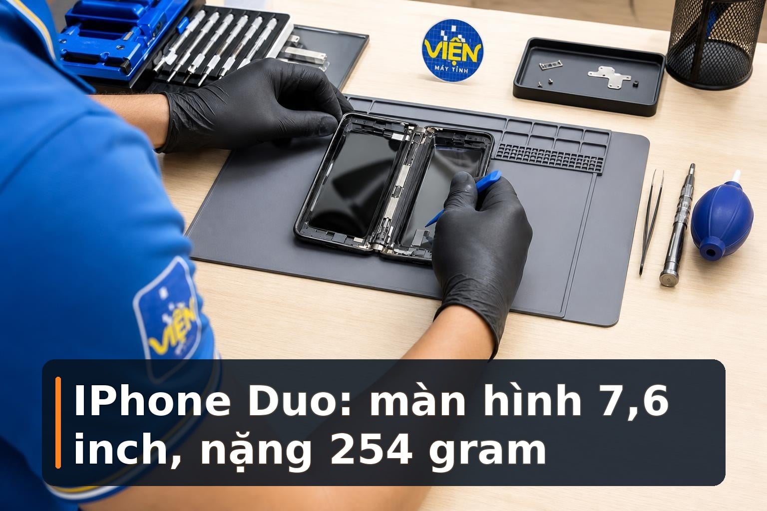 IPhone Duo: Kích thước, màn hình và trọng lượng chi tiết