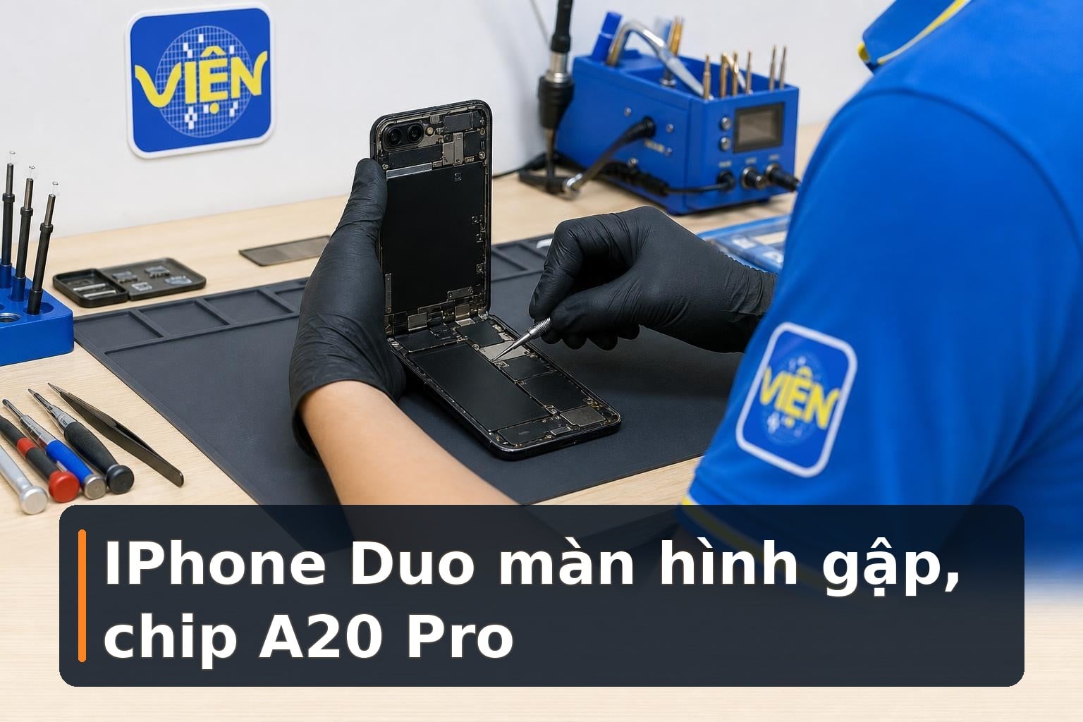 IPhone Duo: Thiết kế gập, chip A20 Pro và thông số đáng chú ý