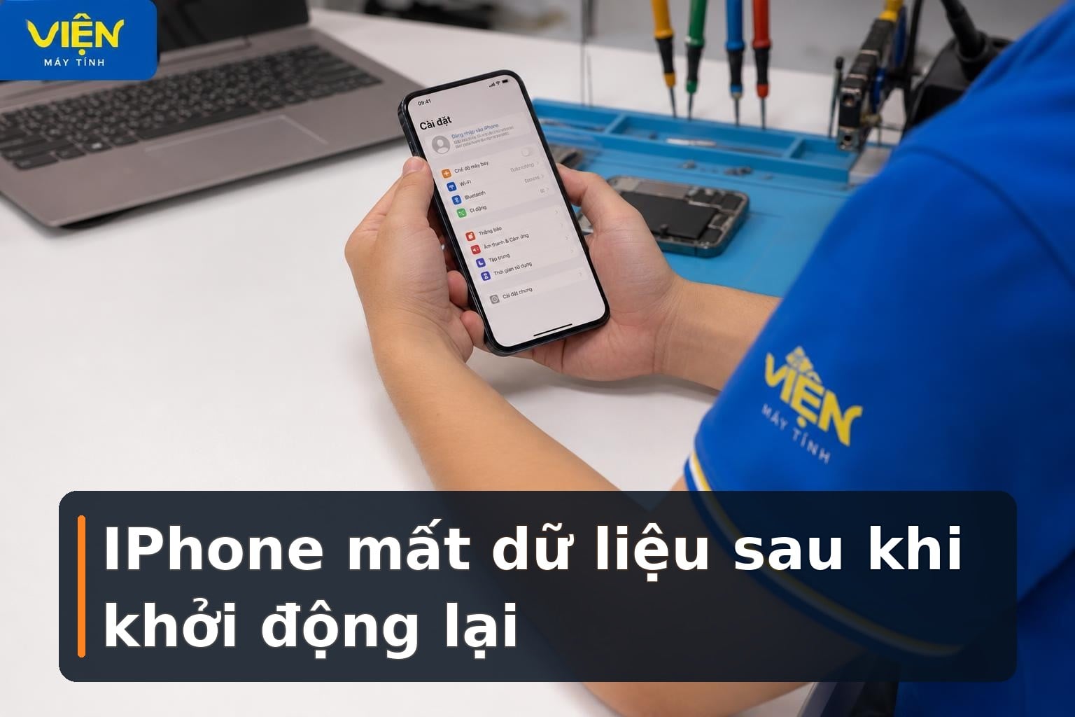 IPhone mất dữ liệu sau khi khởi động lại: Nguyên nhân và cách xử lý